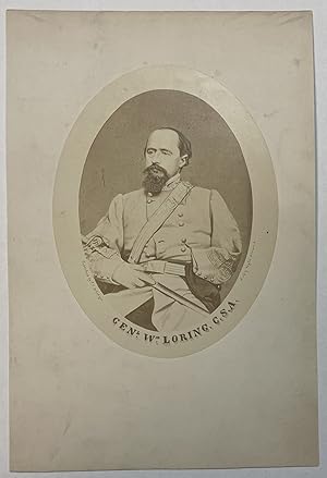 GENL. WM. LORING, C.S.A., HOLDING HIS SWORD