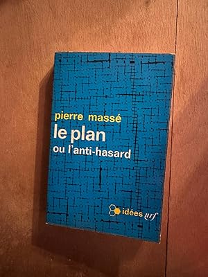 Imagen del vendedor de Le plan ou l'anti-hasard a la venta por Dmons et Merveilles