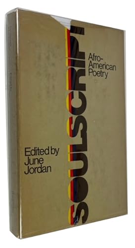 Seller image for Soulscript: Afro-American Poetry for sale by McBlain Books, ABAA