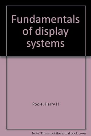 Seller image for Fundamentals of Display Systems for sale by Ammareal