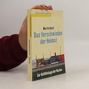 Bild des Verkufers fr Das Verschwinden der Heimat zum Verkauf von Bookbot