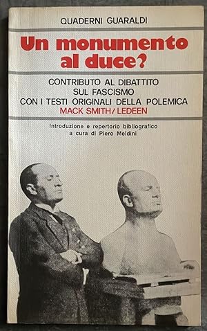 Seller image for Un monumento al duce? for sale by librisaggi