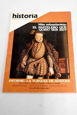 Imagen del vendedor de Historia 16, Ao 1981, n 67 El pastelero que quiso ser rey:: La OTAN; La eclavitud hoy; La batalla cultural de la guerra civil; Las primeras elecciones directas en Espaa; La conspiracin de Madrigal; Invasin de moros en la Espaa antigua; La dinasta merina en Madagascar; Crisis de un imperio; Mustaf Kemal, el padre de los turcos; La revolucuin turca; Cambios econmicos y sociales a la venta por Alcan Libros