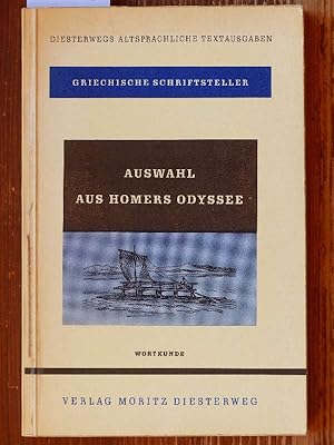 Bild des Verkufers fr Auswahl aus Homers Odyssee.- Wortkunde. 11. Auflage. zum Verkauf von Michael Fehlauer - Antiquariat