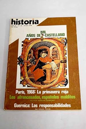 Bild des Verkufers fr Historia 16, Ao 1978, n 25:: Paris, 1968: la primavera roja. El Eclipse de De Gaulle; Que no haya esclavo ni seor; Espaoles malditos: los afrancesados; Formentera salta a la prehistoria; El nacimiento del castellano; Trujillo hundi la expedicin de Cayo Confites; Masaje cardaco a bastonazos zum Verkauf von Alcan Libros