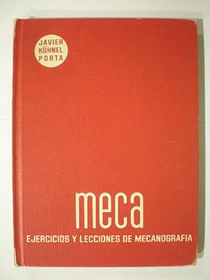 Imagen del vendedor de Meca. Ejercicios y lecciones de mecanografa a la venta por Librera Antonio Azorn