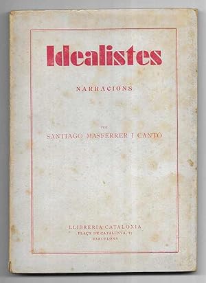 Idealistes Estampes Velles amb Visió D'Ara Narracions Catalonia 1930