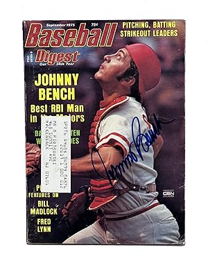 Immagine del venditore per Signed Sept. 1975 Baseball Digest. Vol. 34, No. 9 venduto da B & B Rare Books, Ltd., ABAA