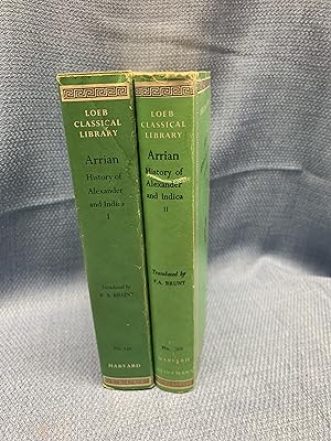 Image du vendeur pour History of Alexander and Indica (Anabasis Alexandri). Complete in 2 volumes mis en vente par Bryn Mawr Bookstore