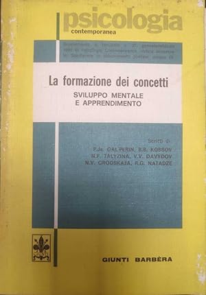 La formazione dei concetti