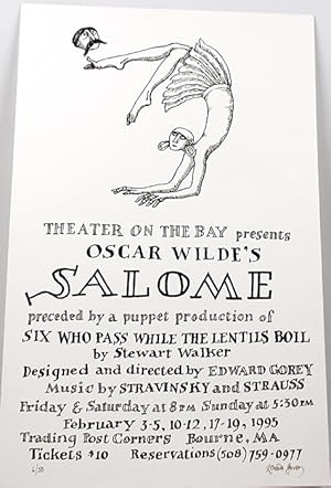 Poster for a Performance of Oscar Wilde's Salome