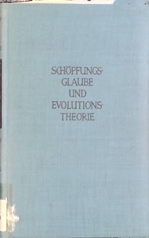 Bild des Verkufers fr Schpfungsglaube und Evolutionstheorie. Das Heidelberger Studio. zum Verkauf von books4less (Versandantiquariat Petra Gros GmbH & Co. KG)