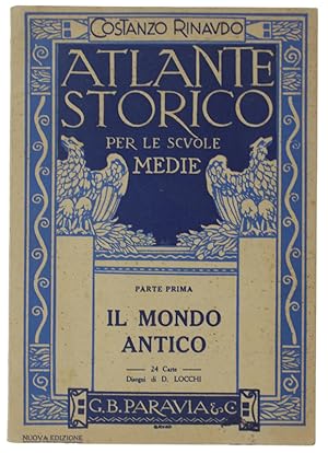 Seller image for ATLANTE STORICO. Parte 1: IL MONDO ANTICO- 24 Carte disegnate da Domenico Locchi.: for sale by Bergoglio Libri d'Epoca