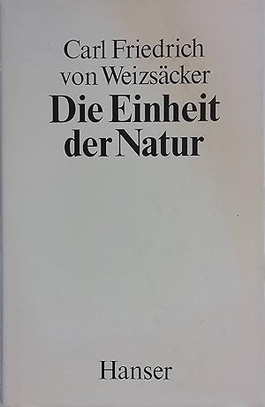 Bild des Verkufers fr Die Einheit der Natur zum Verkauf von books4less (Versandantiquariat Petra Gros GmbH & Co. KG)