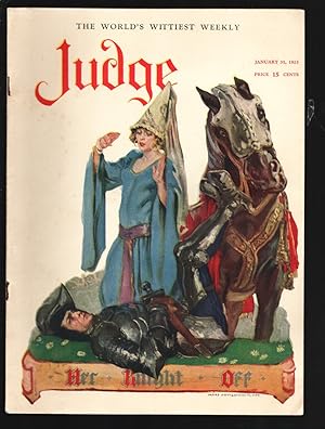 Seller image for Judge 1/31/1925-famous humor comic weekly--James Montgomery Flagg GGA cover-R.B. Fuller-Nate Collier-Jefferson Machamer-FN- for sale by DTA Collectibles
