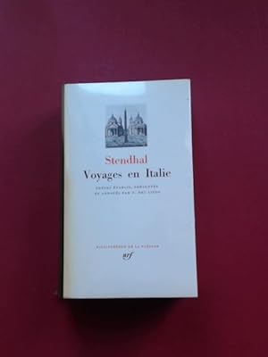 Voyages en Italie. Textes établis, présentés et annotés par V. del Litto. Volume 249 out of the s...