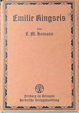 Seller image for Emilie Ringseis. for sale by books4less (Versandantiquariat Petra Gros GmbH & Co. KG)