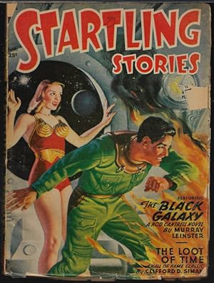 Imagen del vendedor de STARTLING Stories: March, Mar. 1949 ("The Black Galaxy") a la venta por Books from the Crypt