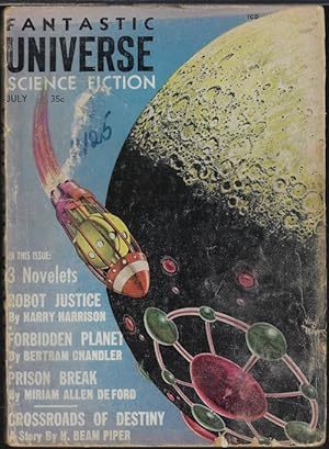 Bild des Verkufers fr FANTASTIC UNIVERSE: July 1959 zum Verkauf von Books from the Crypt