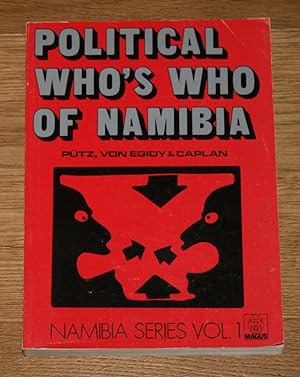 Bild des Verkufers fr Political Who's Who of Namibia. zum Verkauf von Antiquariat Gallenberger