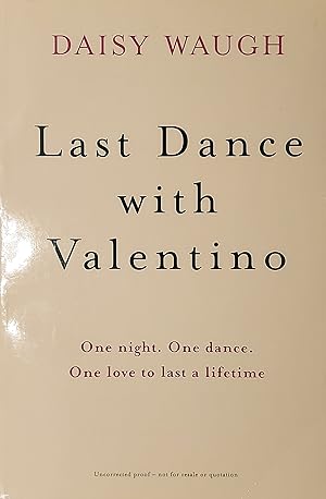 Seller image for Last Dance with Valentino for sale by Mister-Seekers Bookstore