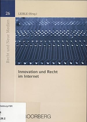 Seller image for Innovation und Recht im Internet for sale by avelibro OHG