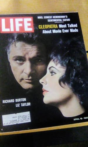 Life Magazine from April 19, 1963 - Richard Burton and Elizabeth Taylor