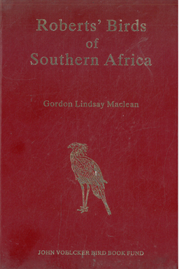 Roberts Birds of Southern Africa.