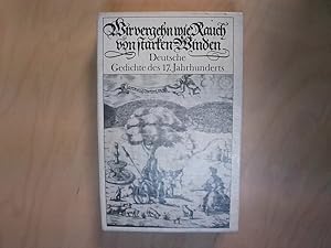 wir vergehen wie rauch von starken winden. deutsche gedichte des 17. jahrhunderts. 2 bände im sch...