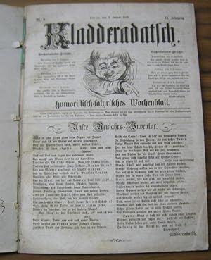 Kladderadatsch. 12. Jahrgang 1859, Nummern 1-60, 3. Januar bis 25. December.