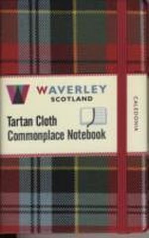 Bild des Verkufers fr Caledonia: Waverley Genuine Tartan Cloth Commonplace Noteboo zum Verkauf von Smartbuy