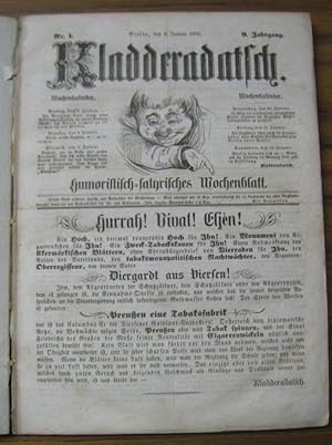 Kladderadatsch. 9. Jahrgang 1856, Nummern 1-60, 6. Januar bis 28. December.