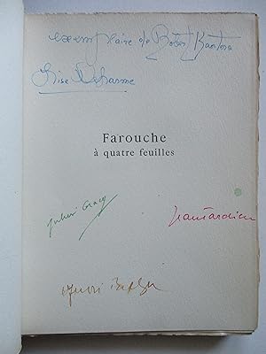 Imagen del vendedor de Farouche  quatre feuilles a la venta por Arnaud Mary