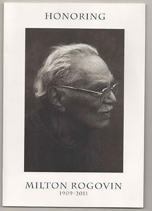 Seller image for Honoring Milton Rogovin 1909 - 2011 for sale by Jeff Hirsch Books, ABAA
