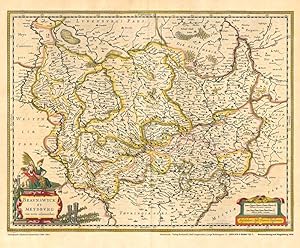 Image du vendeur pour Historische Karte: Braunschweig und Magdeburg 1636 (Plano) mis en vente par moluna
