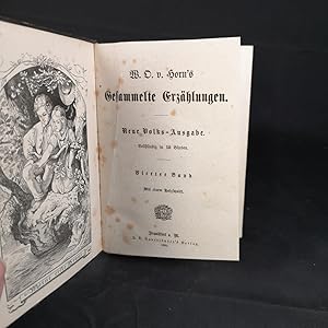 Imagen del vendedor de Gesammelte Erzhlungen. Neue Volks-Ausgabe: Vierter Band [von 12 Bnden]. a la venta por ANTIQUARIAT Franke BRUDDENBOOKS