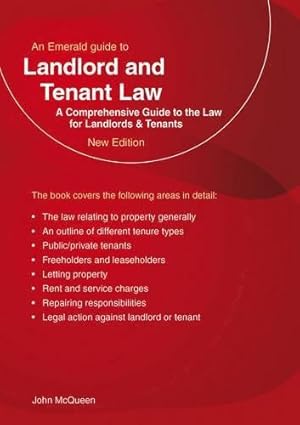 Bild des Verkufers fr Landlord and Tenant Law zum Verkauf von WeBuyBooks