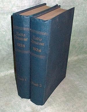 Radio Amateur. Monatsschrift für Radio - Tonfilm - Fernsehen. Jahrgang V. 1928. (kompletter Jahrg...