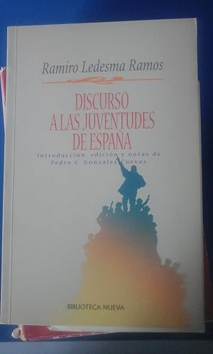 Imagen del vendedor de DISCURSO A LAS JUVENTUDES DE ESPAA (Madrid, 2003) a la venta por Multilibro