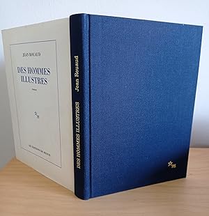 Seller image for Des hommes illustres for sale by Librairie Franoise Causse