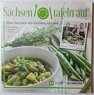 Sachsen tafeln auf - Was Sachsen am liebsten kochen.