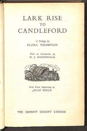 Seller image for Lark Rise to Candleford for sale by WeBuyBooks