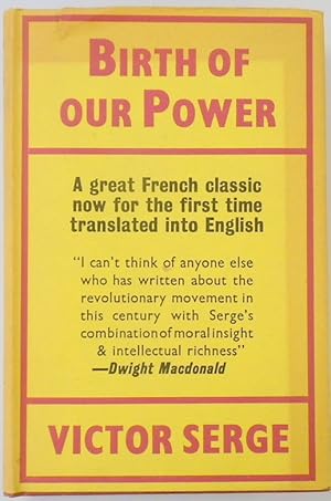 Seller image for Birth of Our Power (Naissance De Notre Force) for sale by PsychoBabel & Skoob Books
