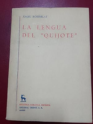 La lengua del "Quijote"