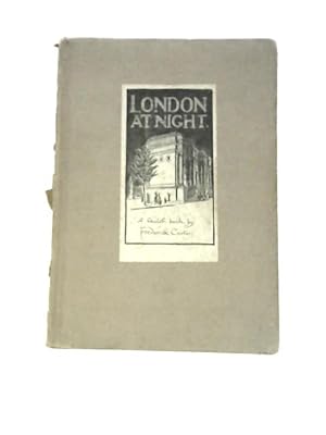 Imagen del vendedor de London at Night A Sketch Book a la venta por World of Rare Books
