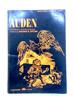 Seller image for Auden: A Collection of Critical Essays for sale by World of Rare Books