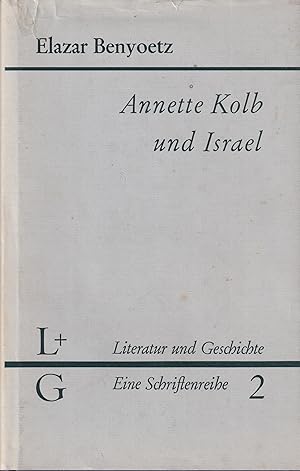 Seller image for Annette Kolb und Israel for sale by In 't Wasdom - antiquariaat Cornelissen & De Jong