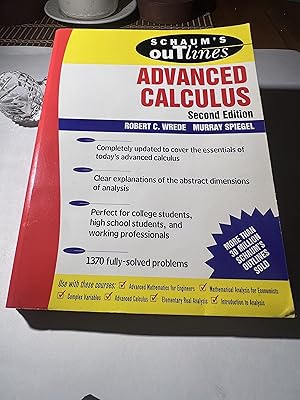 Seller image for Schaum's Outline of Advanced Calculus for sale by The Phoenix Emporium