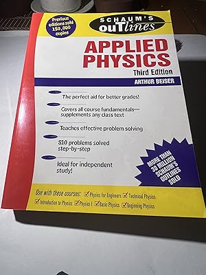 Seller image for Schaum's Outline of Applied Physics for sale by The Phoenix Emporium