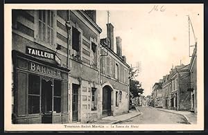 Carte postale Tournon-Saint Martin, La Route du Blanc